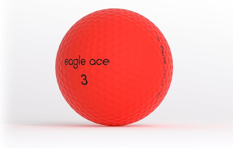 Eagle Ace ™️ DriveMatte Golf Balls-2 Layers-Maximum Distance,Optimal Spin Control - Image 3